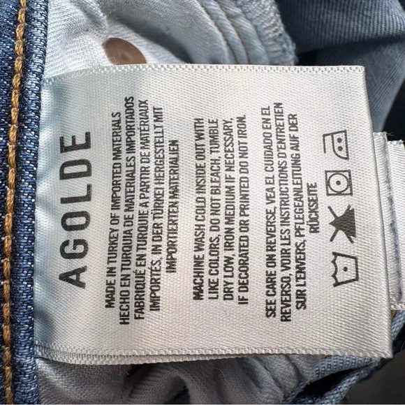 Agolde High Rise Kye 27 - Picture 10 of 14